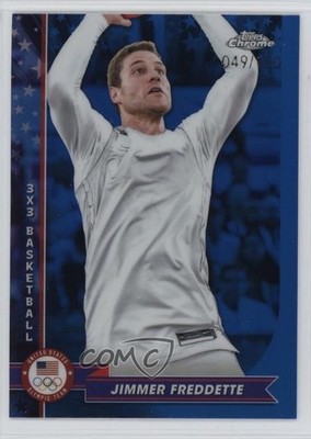 2024 Chrome US Olympic & Paralympic Team and Hopefuls /150 Jimmer Fredette 15wb