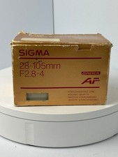 Sigma Zoom 28-105 mm f/2.8-4D obiettivo asferico per Nikon tappi e cappuccio (#20031)