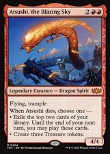 MTG Commander TDM M Atsushi, the Blazing Sky #0204