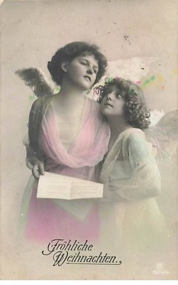 Child - Grete Reinwald as an angel with a woman