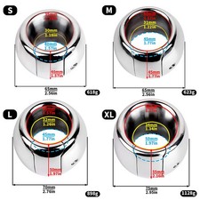 3 Size Stainless Steel Lock Ring Heavy Weight Male Metal Ball Stretcher Scrotum