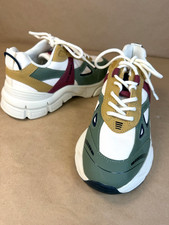 Steve Madden Possession/Clydie Chunky Platform Sneakers - Multi-Color - Size 8