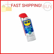 WD-40 Specialist White Lithium Grease Spray with SMART STRAW SPRAYS 2 WAYS, 10 O