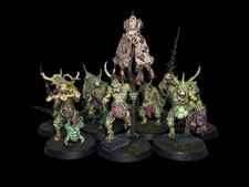 Warhammer 10 Plaguebearers Chaos Daemon Nurgle Sigmar AoS Old World ToW 40k