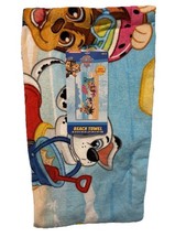 NWT Paw Patrol Kids Beach Towel 28x58 100% Cotton Chase Skye Marshall