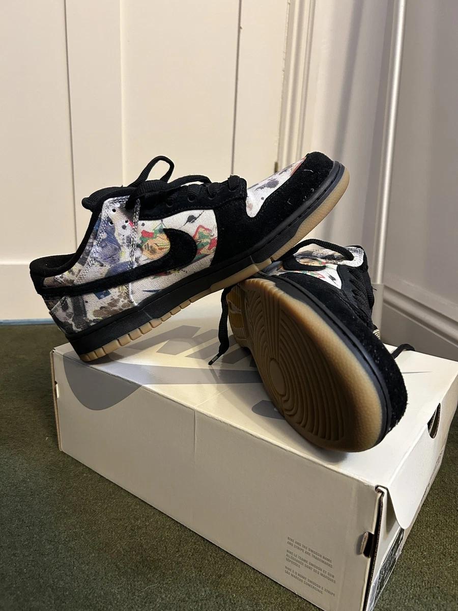 Nike SB Dunk Low x Supreme Rammellzee - огромный выбор по лучшим