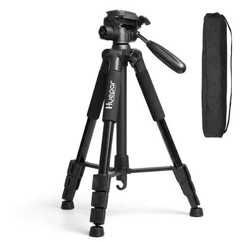 Huepar Multi function Travel Camera Tripod 143cm Adjustable Laser Level Tripod