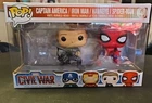 Funko Pop Missing Mini Cpt America & Mini Iron Man-Only Hawkeye/SpiderMan Figure