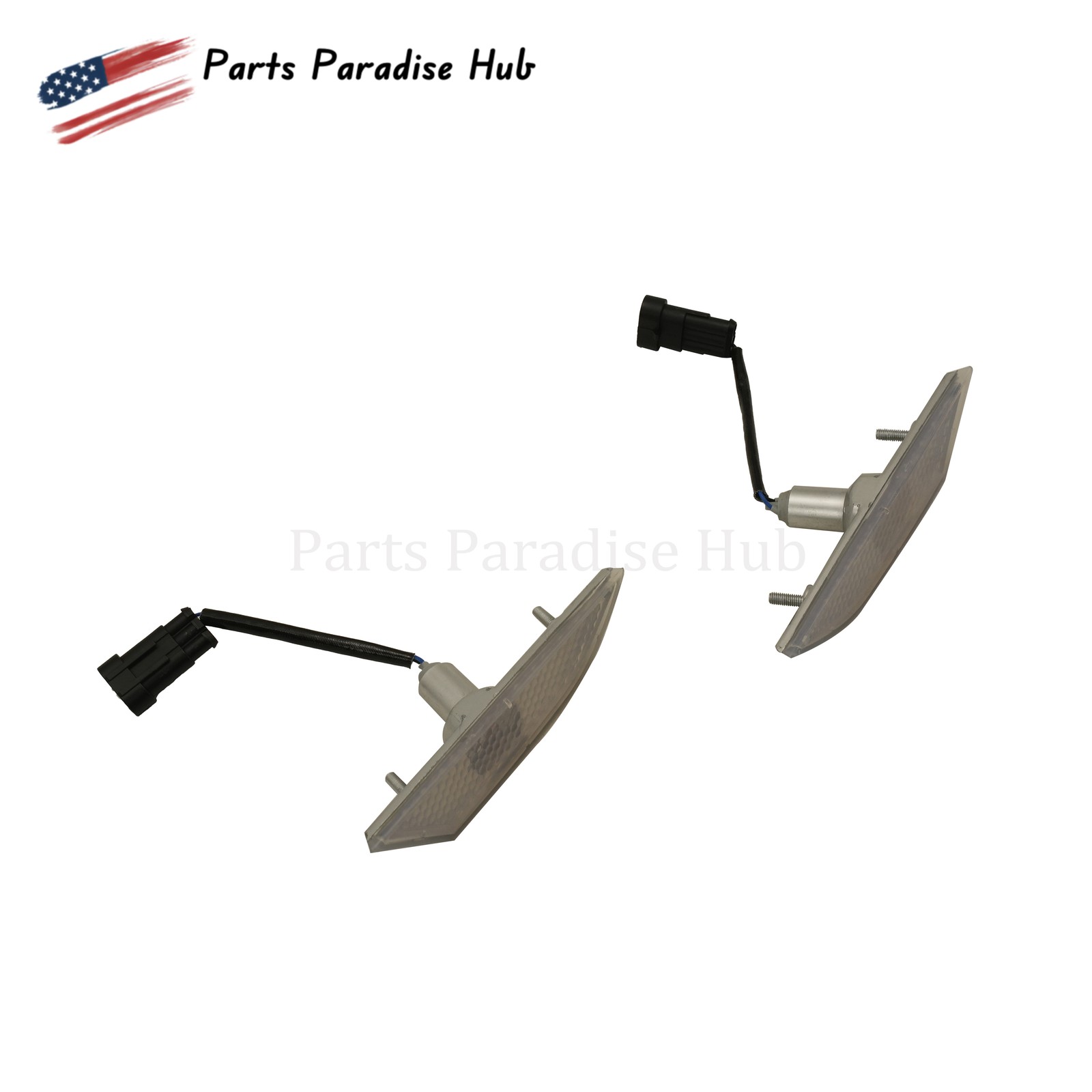 2PCS 400945119D/120D Front Bumper Side Marker Indicator For Lamborghini Gallardo