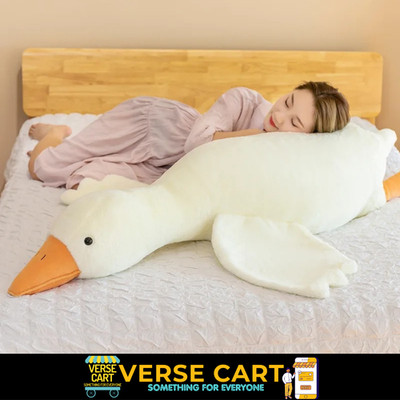 Heiß 50/90/130 CM Lustige Gans Plüsch Stofftier Weich Ente Schlafkissen Sofakissen