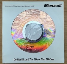 Microsoft Office 2007 Home and Student Edition with Activation Key