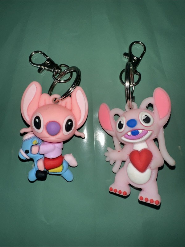 One Lilo One Stitch Keychains Great For Kids Backpacks