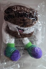 Dairy Queen DQ Bean Plush Pal Blizzard Bear 1999 Sealed Original Bag NIP Promo