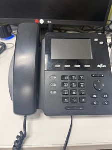 USED Digium D62 2 Line Color Display Black IP Phone Sangoma 1TELD062LF