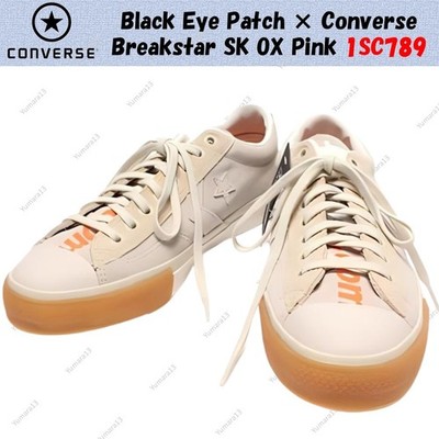 Black Eye Patch × Converse Breakstar SK OX Pink 1SC789 Men's Size