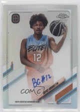 2021-22 Topps Chrome OTE Overtime Elite Chrome Bryce Griggs #CA-BG1 Auto 1z6