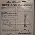 Allen Hoist and Gambrel Set Heavy-Duty Folding Design, 440 lb Capacity — photo 4