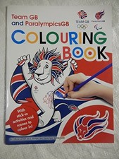 Team GB & Paralympics GB Colouring Book: Sticker Colouring Boo... by London 2012