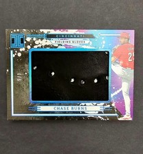 2025 Impeccable Jumbo Materials Fielding Glove Chase Burns /6