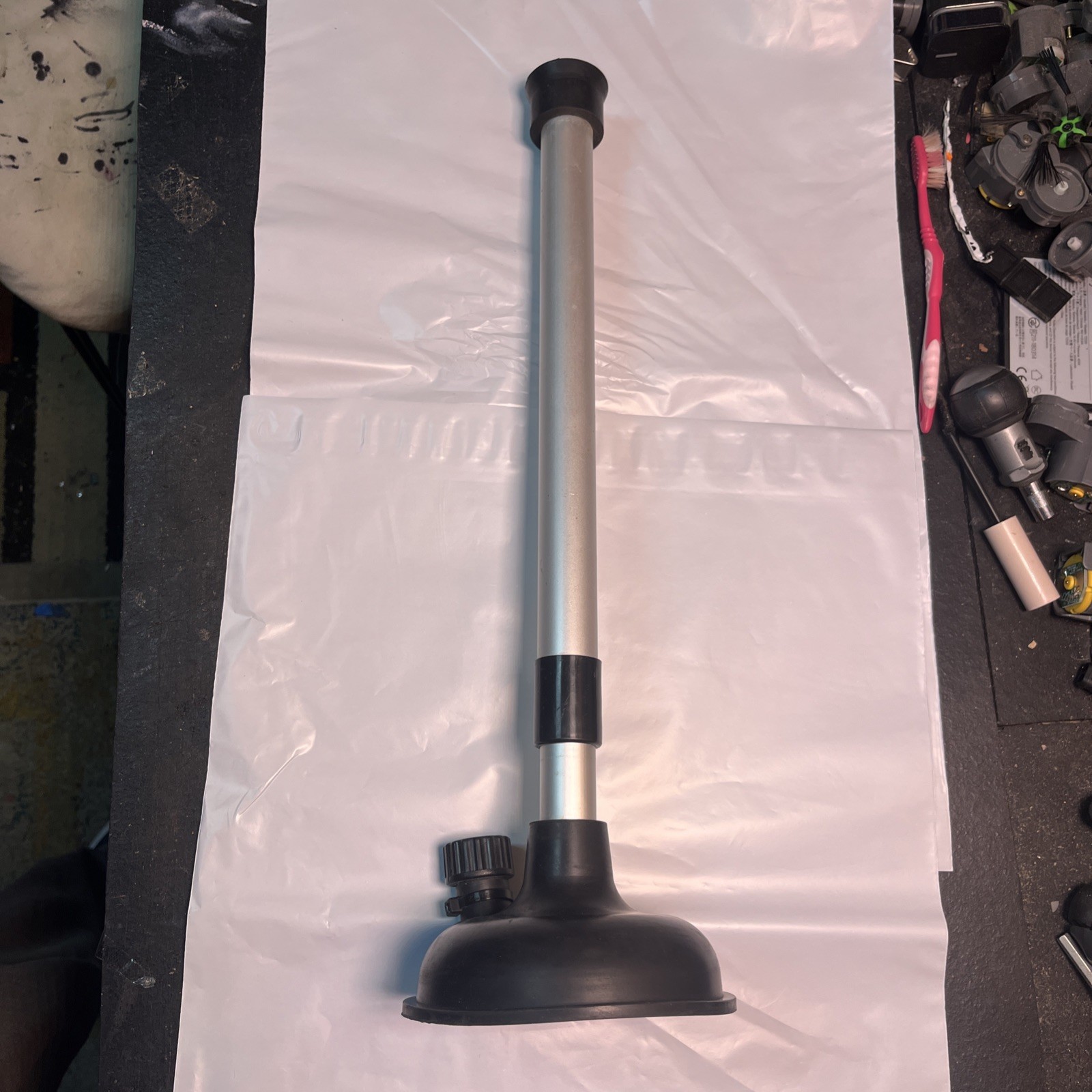 Inboard Motor Flush Pole Kit Complete W  Gasket Wash Hose Wakeboard Boat Rinse