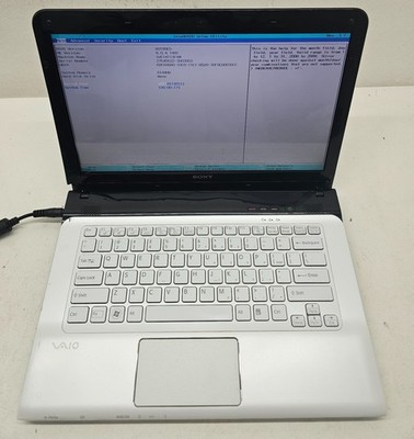 Sony Vaio Series E Laptop Intel Core i3 2nd Gen 6GB Ram NO HD/OS (FL)
