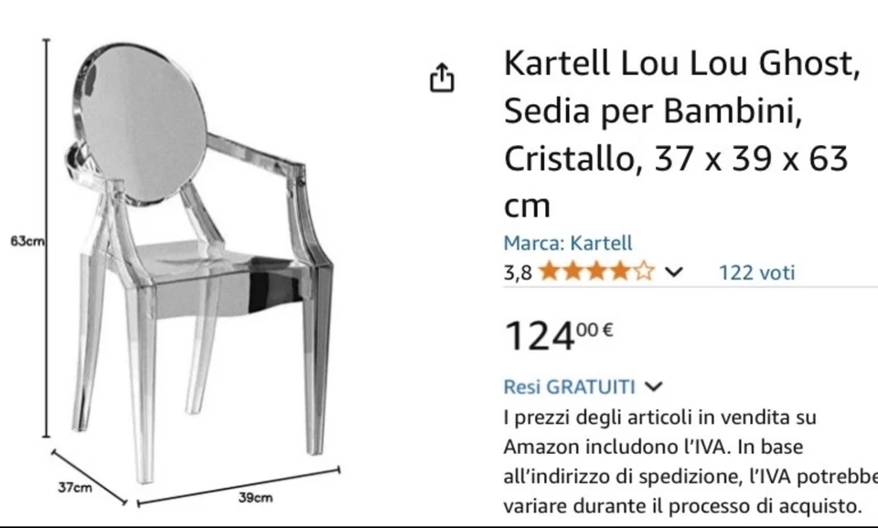 Kartell Louis Ghost, foto 4 di 4