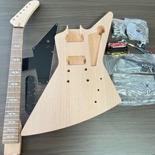 US Warehouse  Standard Explorer DIY Electric Guitar Kit Rosewood fretboard