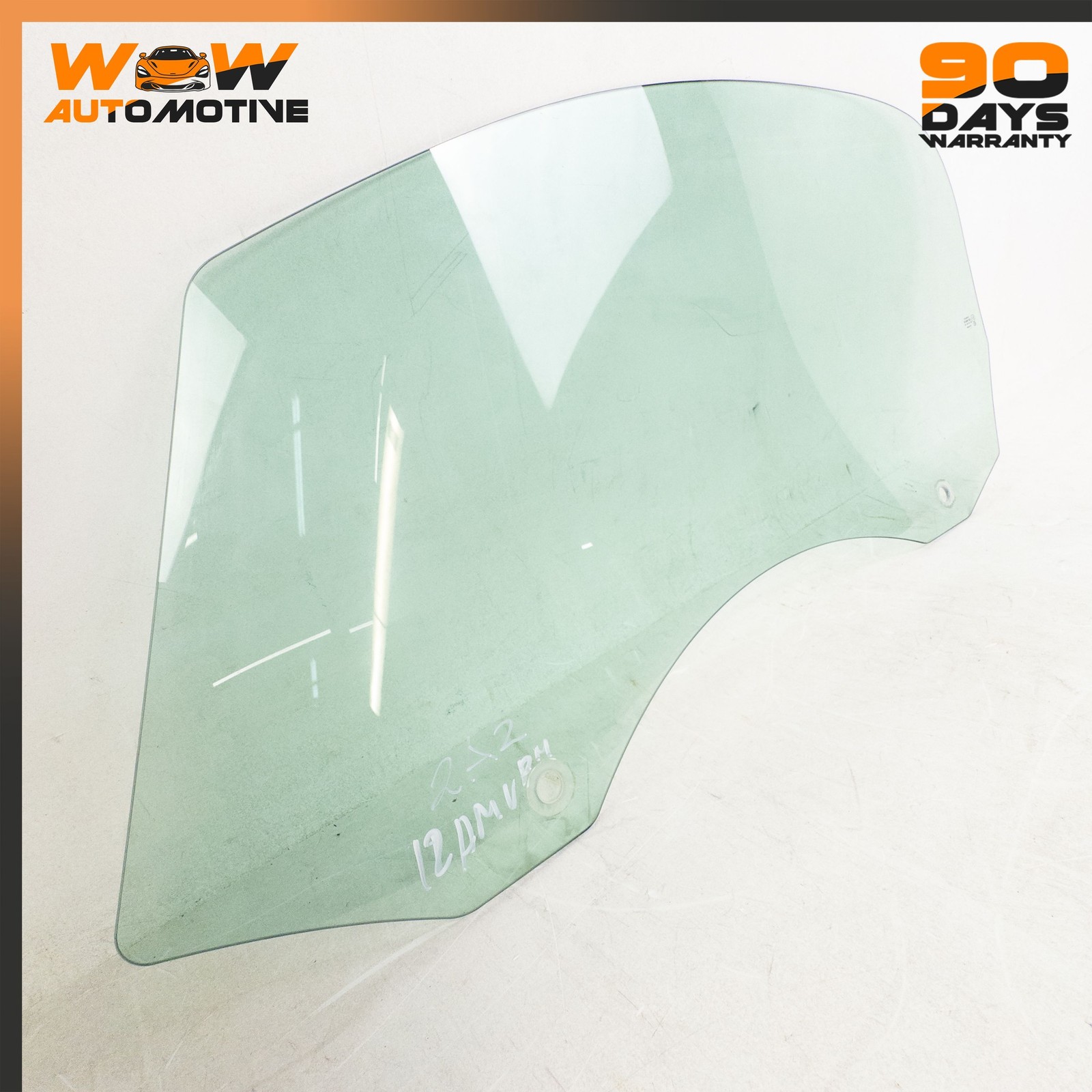06-16 ASTON MARTIN V8 S VANTAGE CONVERTIBLE FRONT RIGHT DOOR WINDOW GLASS OEM