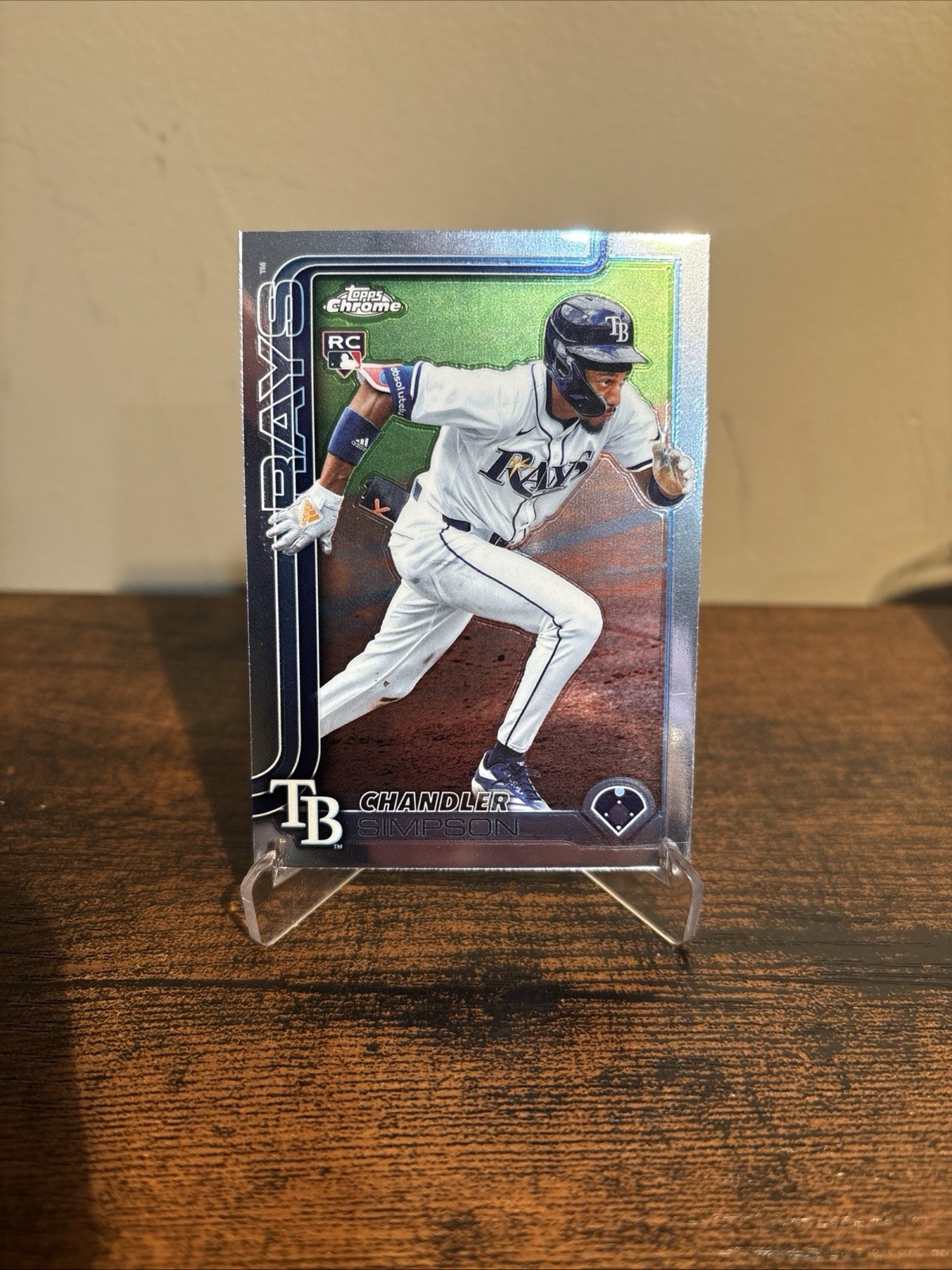 2025 Topps Chrome Update Chandler Simpson #USC179 RC Rays