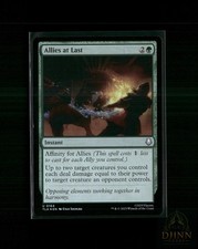 ALLIES AT LAST 164 UC MAGIC: THE GATHERING FOIL NM/M