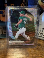 2020 PANINI PRIZM BASEBALL LIAM HENDRICK SILVER PRIZM /60 #65