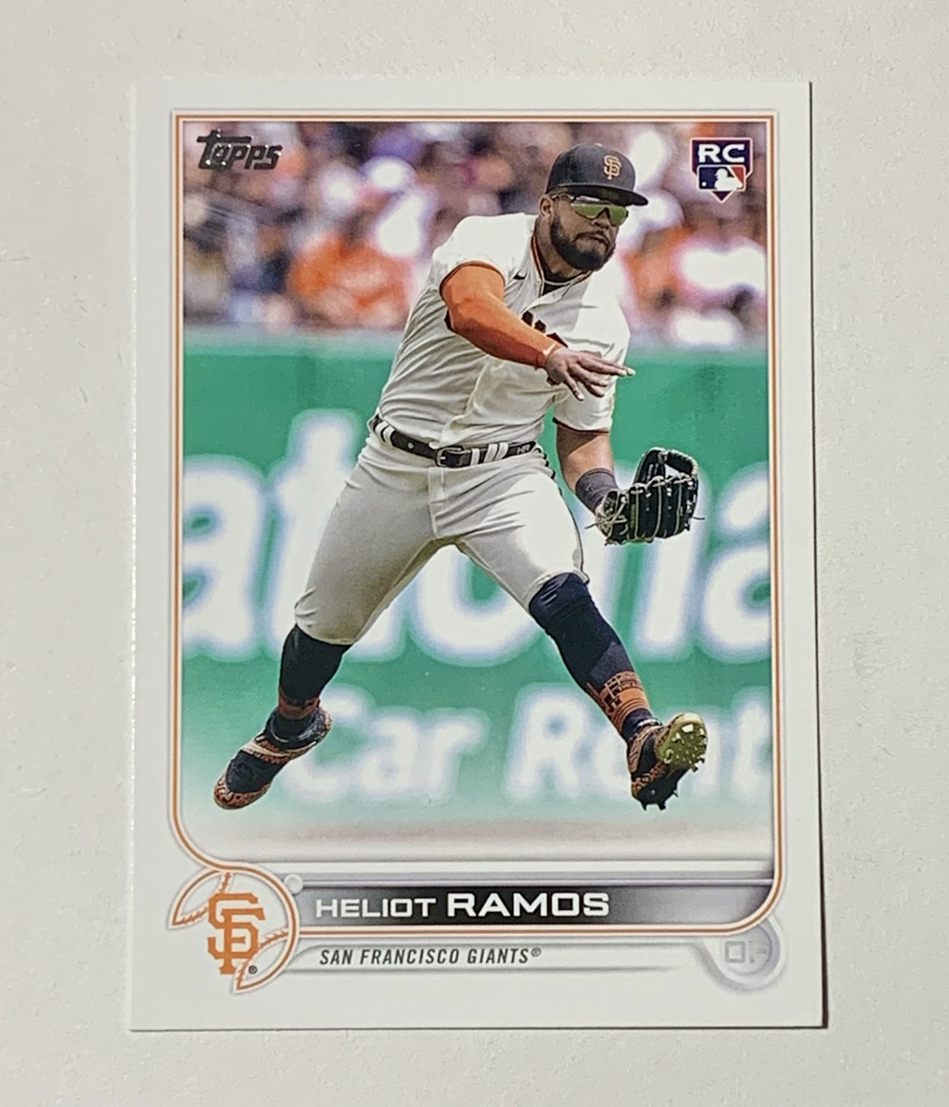 2022 Topps Update Series Heliot Ramos RC #US154 San Francisco Giants