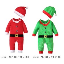 Baby Weihnachtsmann Anzug, Weihnachtsmann Kostüm, Kostüm, Winter Overall, Baby