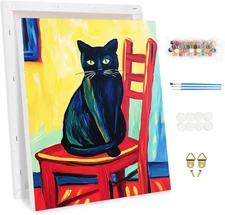 Paint by Numbers Kit for Adults Framed, Easy 12x16 inch 