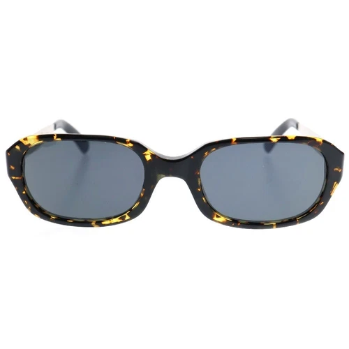 Lunettes de soleil monture carrée Supreme Vega marron argentées neuves