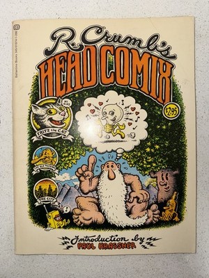 R CRUMB'S HEAD COMIX 1 RARE 1970 BALLANTINE 1ST PRINT