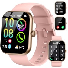 Smart Watch Answer/Make Calls , 1.96"HD Smartwatch for Women Men, 2025
