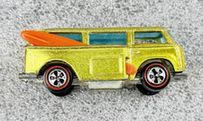 Hot Wheels Redline 1969 TRUE YELLOW Beach Bomb - WHITE INTERIOR! GRAIL!! MINT!!!