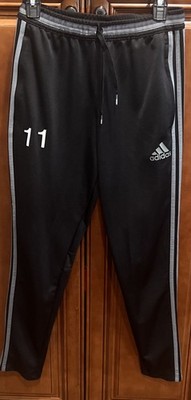 Men s Adidas Black Track Suit Bottoms Active Wear Climacool Size Small S