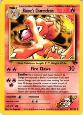 BLAINE'S CHARMELEON 31/132 GYM CHALLENGE UNCOMMON LIGHTLY PLAYED POKEMON TCG on eBay