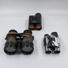 Lot of 3 Binoculars - Untested, Various Models and Colors