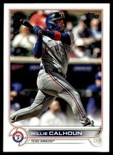2022 Topps Willie Calhoun Texas Rangers #581
