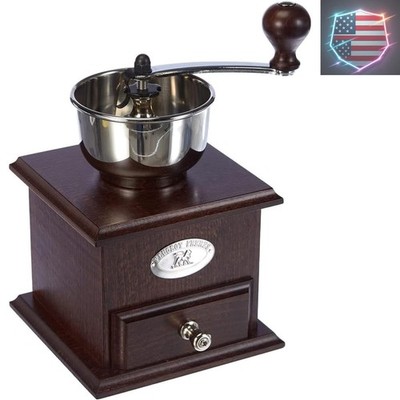Bresil 8.75 Inch Coffee Mill, Walnut