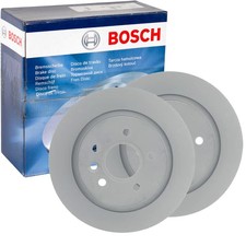 2X BOSCH BREMSSCHEIBEN 280mm VOLL HINTEN PASSEND FÜR VOLVO V40