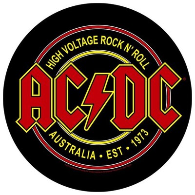 ACDC sticker weatherproof bumper vinyl decal