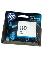 HP 110 Tri-Color Genuine Printer Ink Cartridge EXPIRED NEW SEALED Photosmart