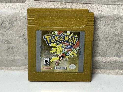 Pokemon Gold (Nintendo GameBoy Color, 2000) Authentic Tested And Working