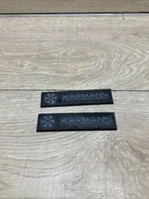 2 Vintage Rare NOS MK1 Karmann Cabriolet Fender Emblems Badge 155 853 901