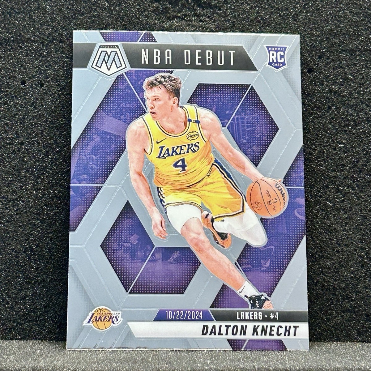 NBA ジャレット カルバー 世界限定60枚☆サイン入RC Dalton Knecht Rookie Card NBA Debut 2024-25 Panini Mosaic #264 | eBay