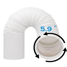 Conditioner Hose, Portable Exhaust Vent Hose with 5.9 Inch （6”） Diameter, Cou...